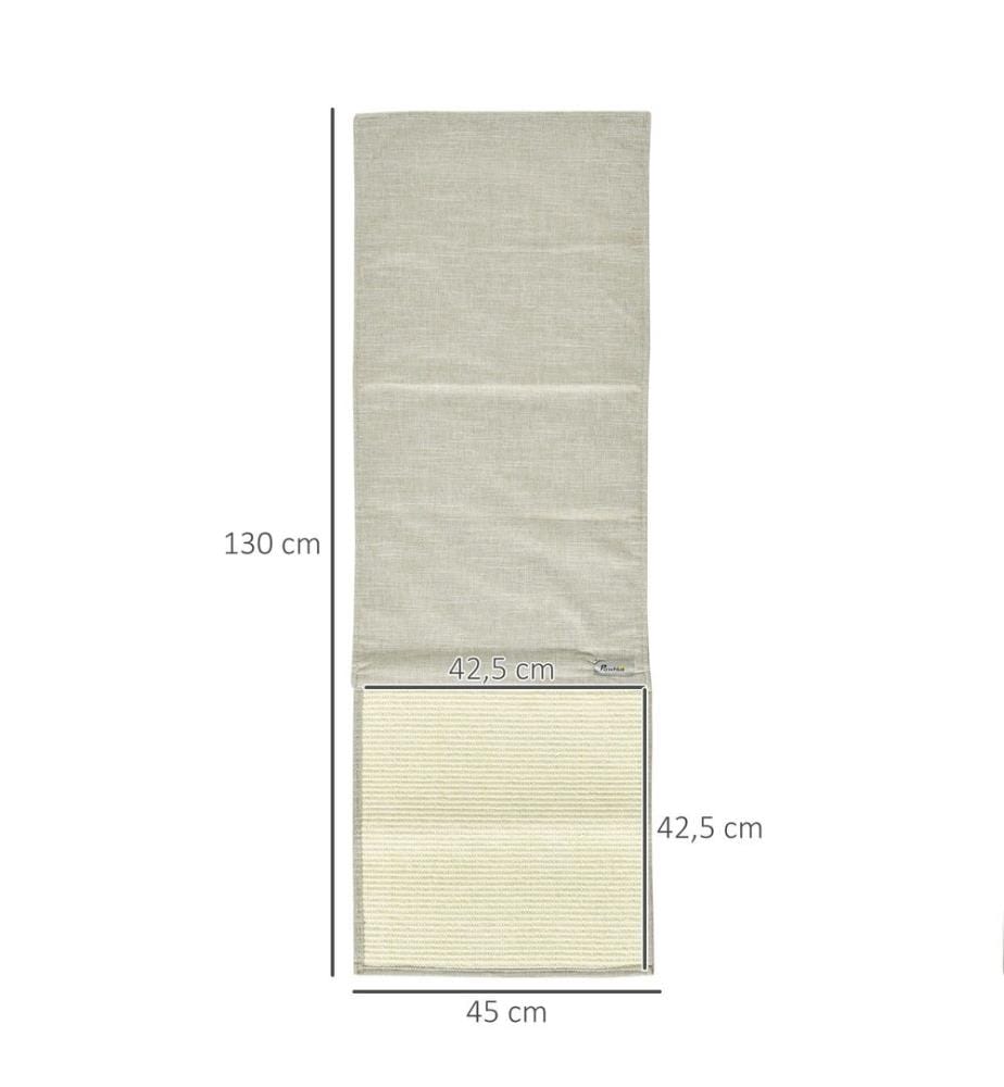 2er Kratzmatte Kratzteppich für Katze 130x45x0.3 cm