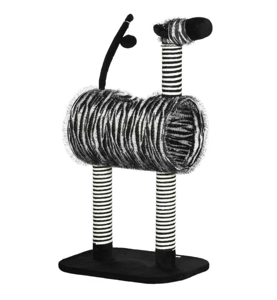 Scratching tree Cat tree Climbing tree Zebra 93 cm