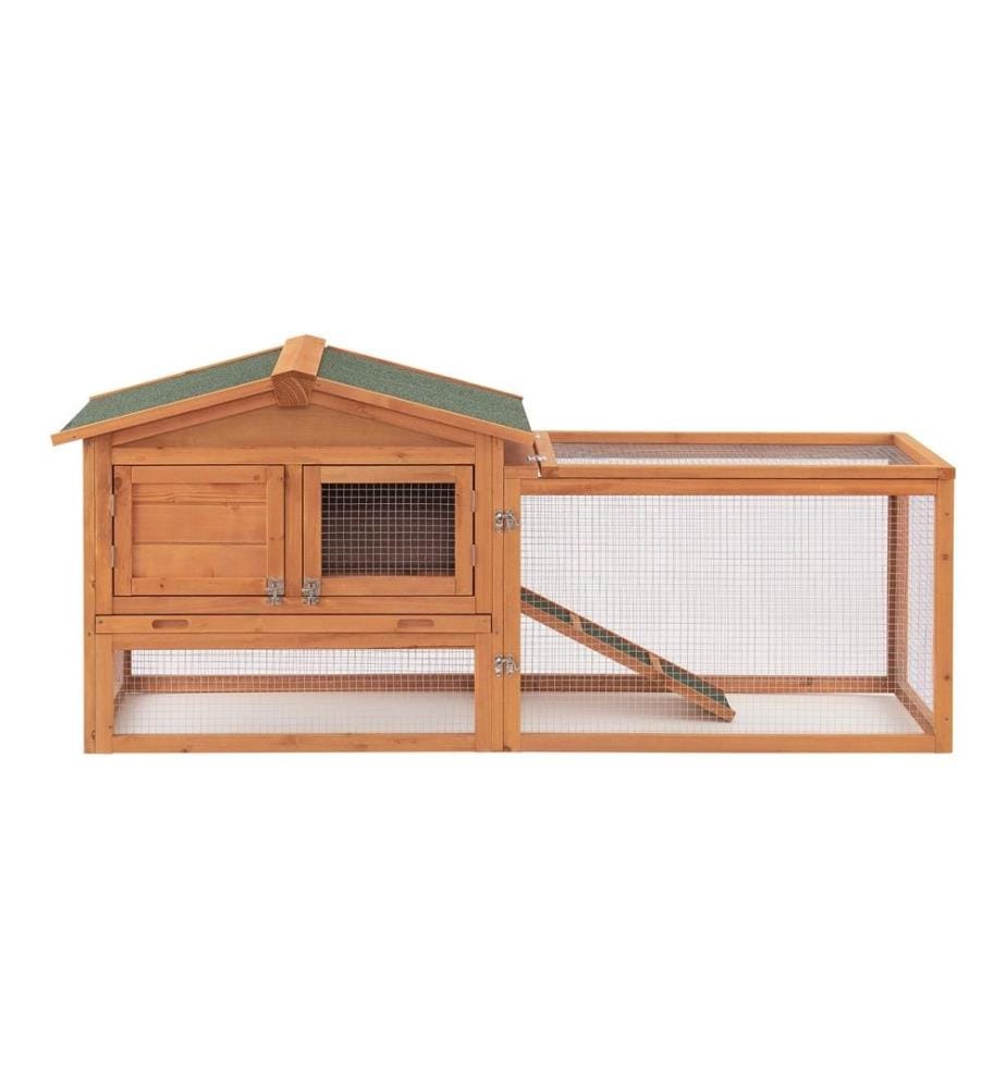 Conigliera Oberursel 68x156x52 cm in legno di abete