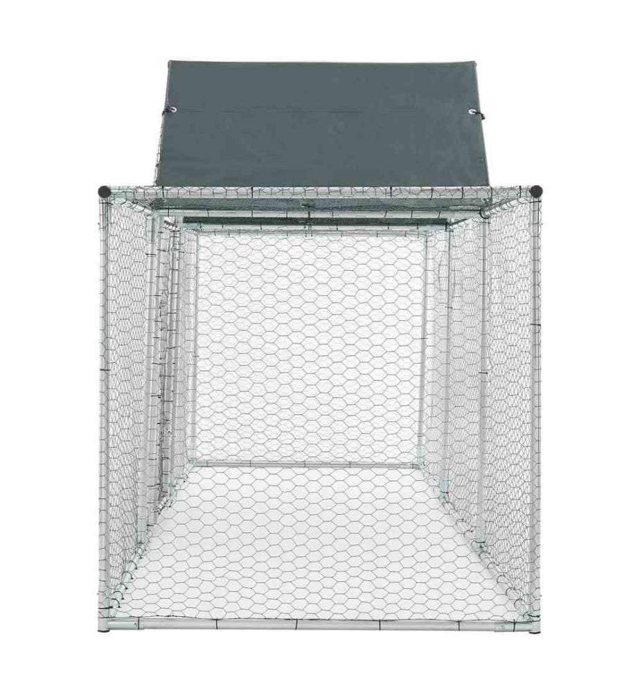 Enclos Arguin avec toit 300x100x100-150 cm