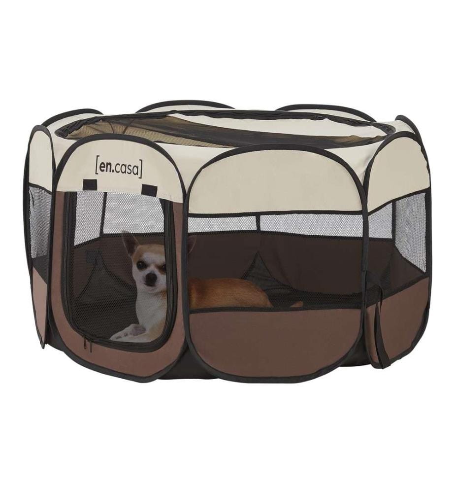 Box pop up per cani 58x114x114 cm per cuccioli Telford