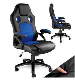 Sedia da ufficio Tyson - neroblu