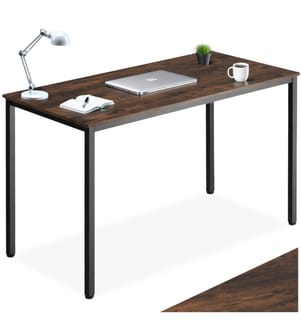 Scrivania Vanport 120 x 60 x 75,5 cm - Legno industriale scuro, rustico