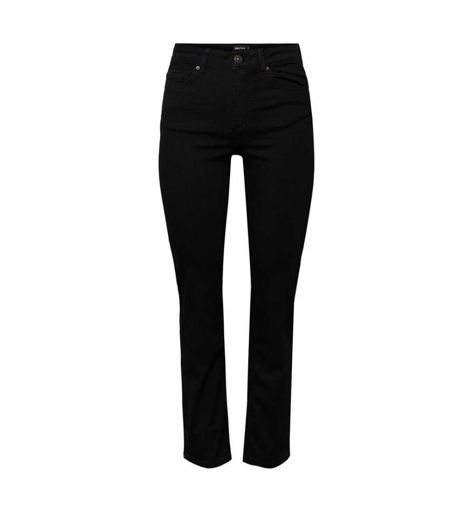 Delly Straight Ankl Bl648 - Schwarzer Denim