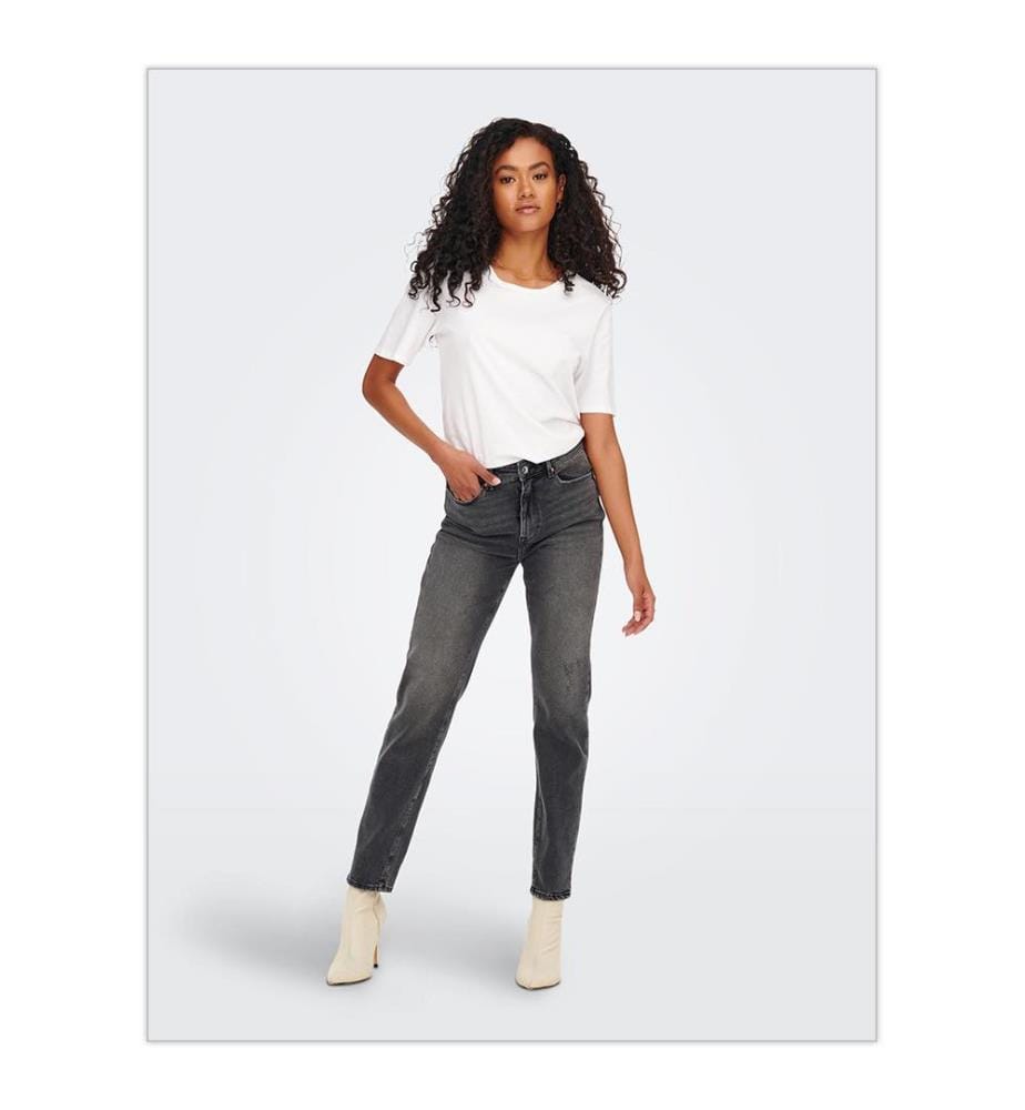 Jeans - dunkelgrauer Denim