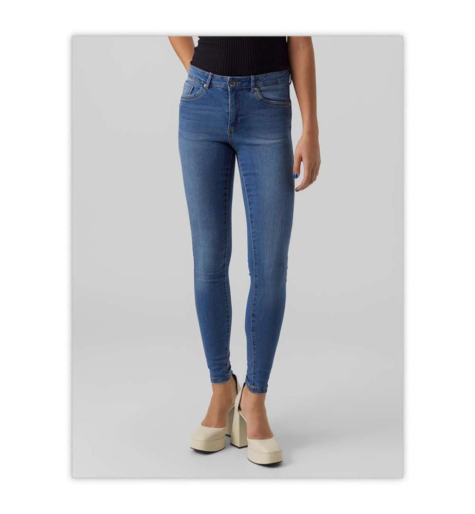 Slim Fit Jeans - Bleu