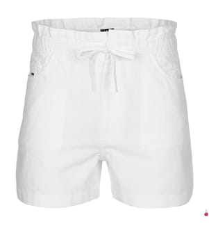 Pantaloncini Regular Fit - Bianco