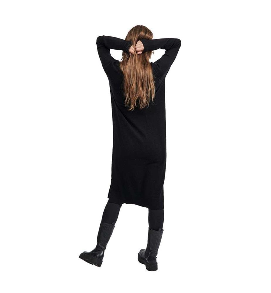 Pulloverkleid - Schwarz