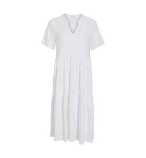Midi-Kleid - Weiss