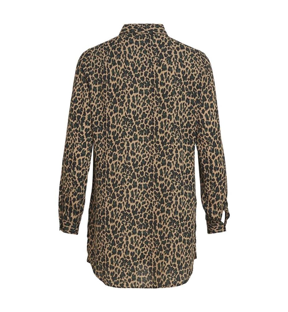 Kleid - Schwarz und Camel