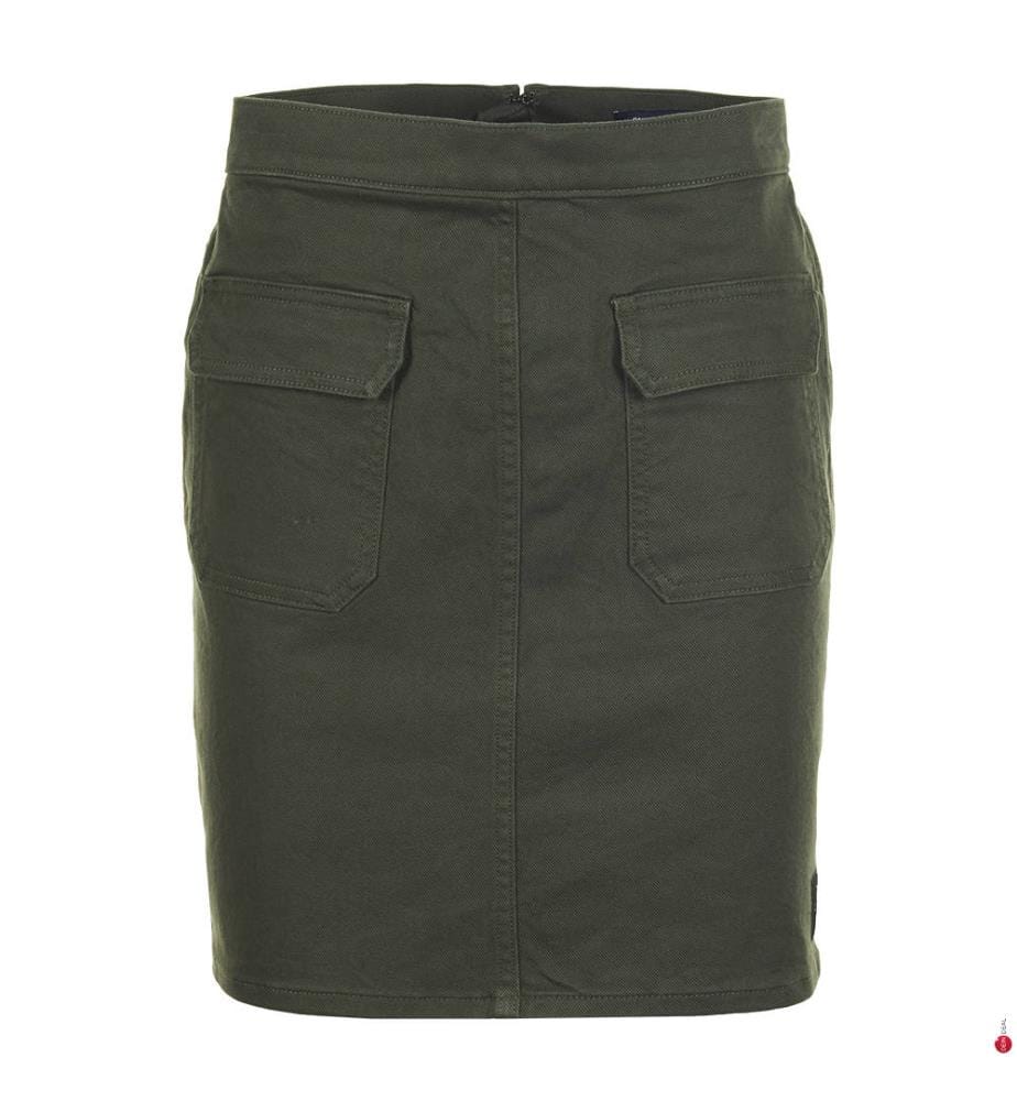 Fashion Jeansrock - Khaki