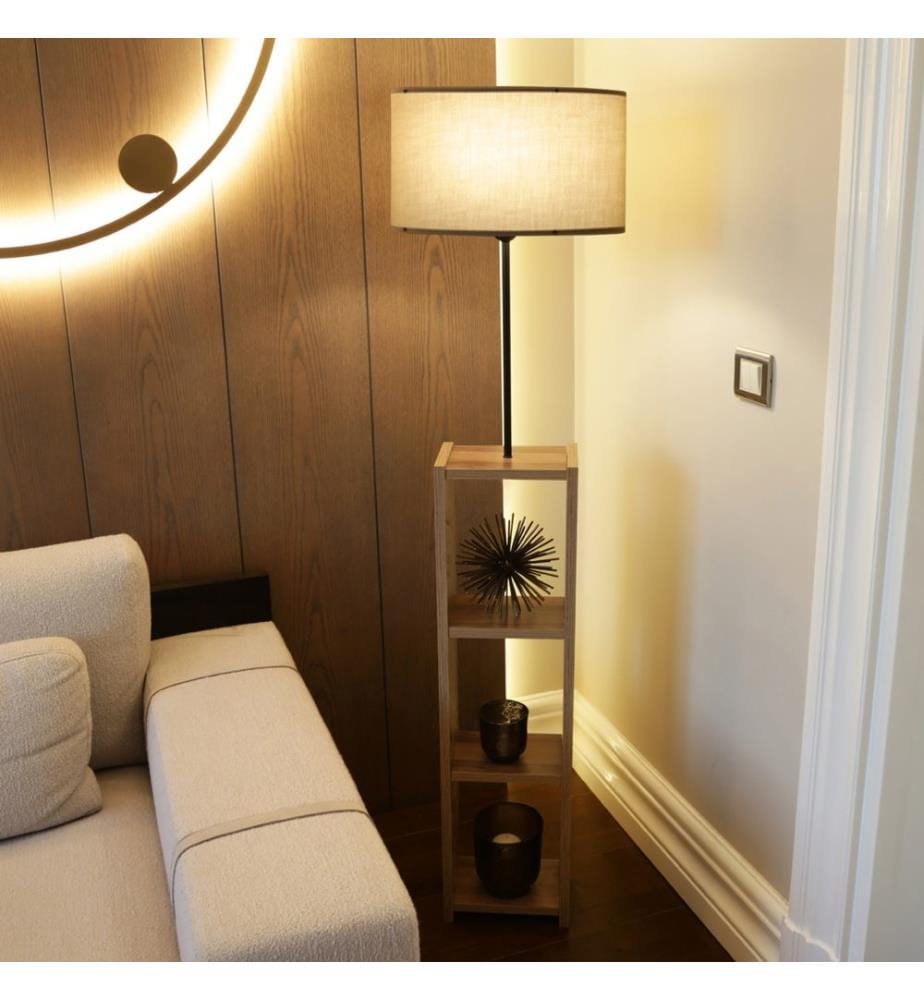 Stehleuchte Stehlampe Redditch Beige