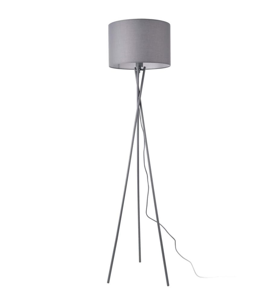 Stehlampe Grenoble 154 cm Grau
