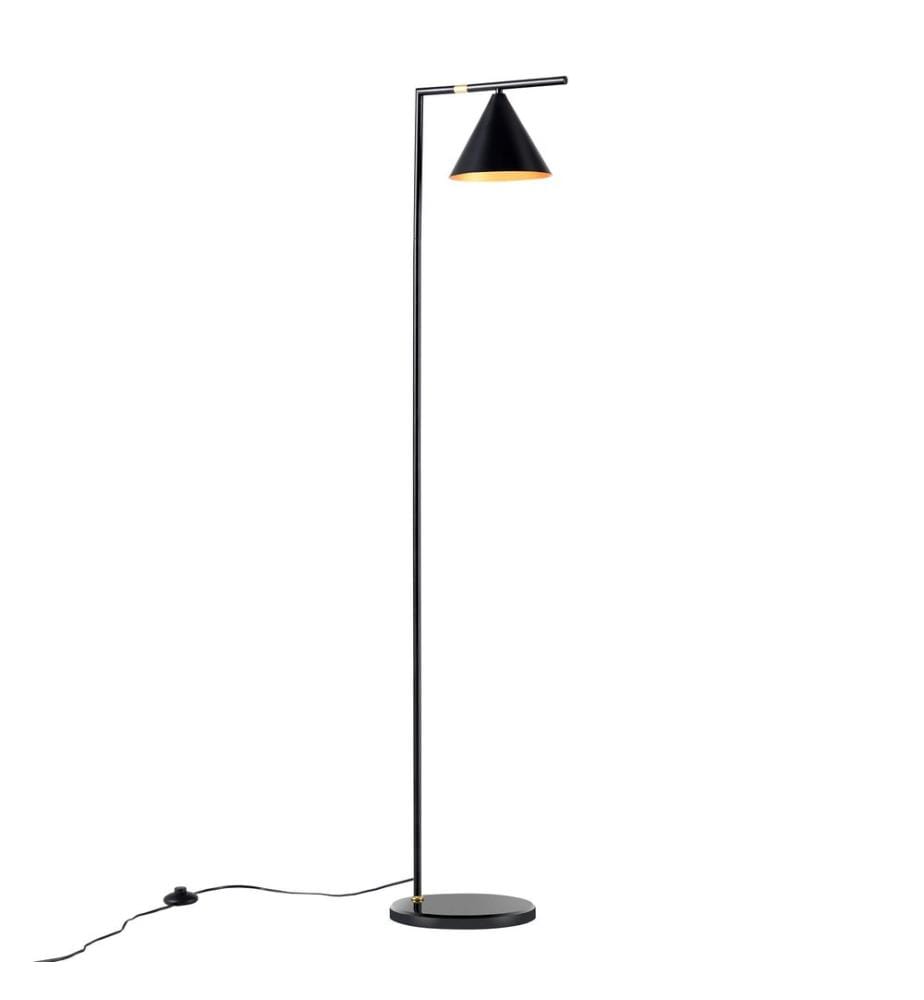 Stehlampe Leicester Schwarz