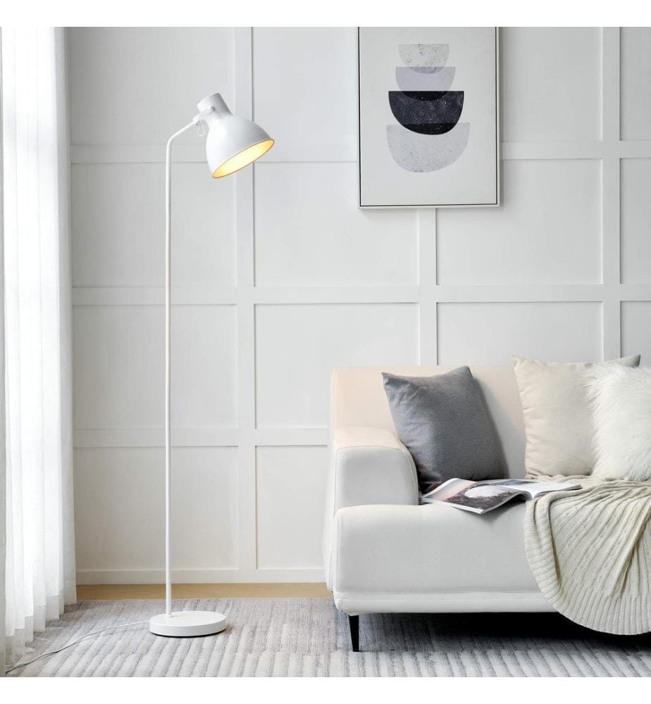 Stehlampe Belfast verstellbar Weiss