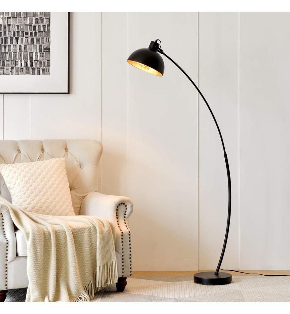 Stehlampe Derby Schwarz