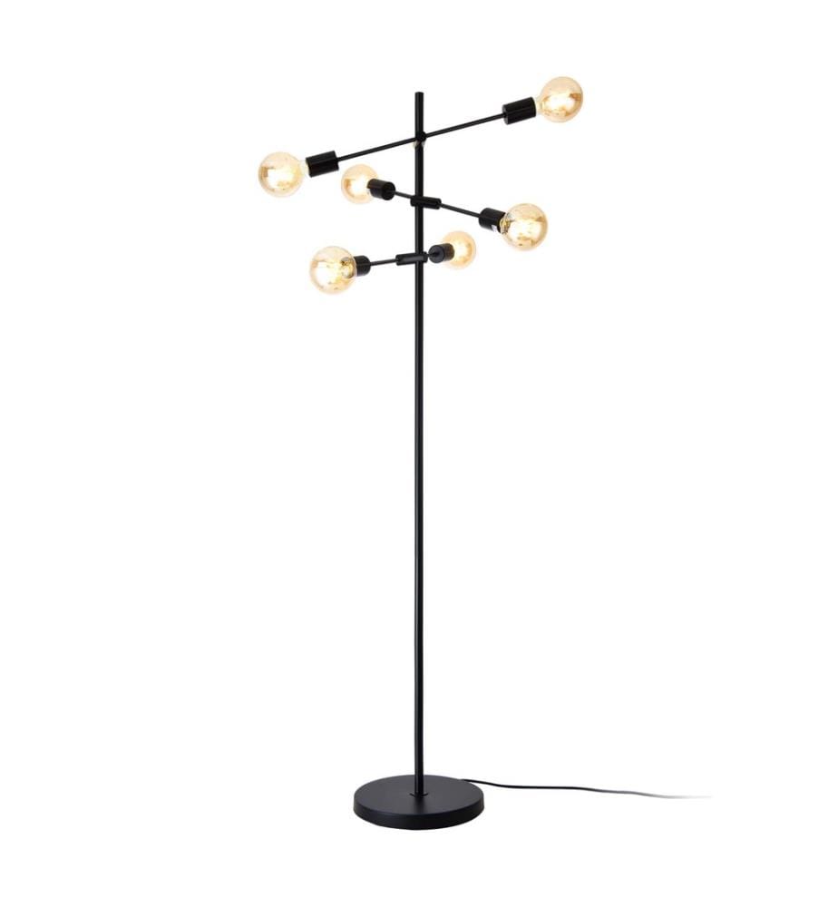 Stehlampe Craigavon 154 cm x 28 cm Schwarz