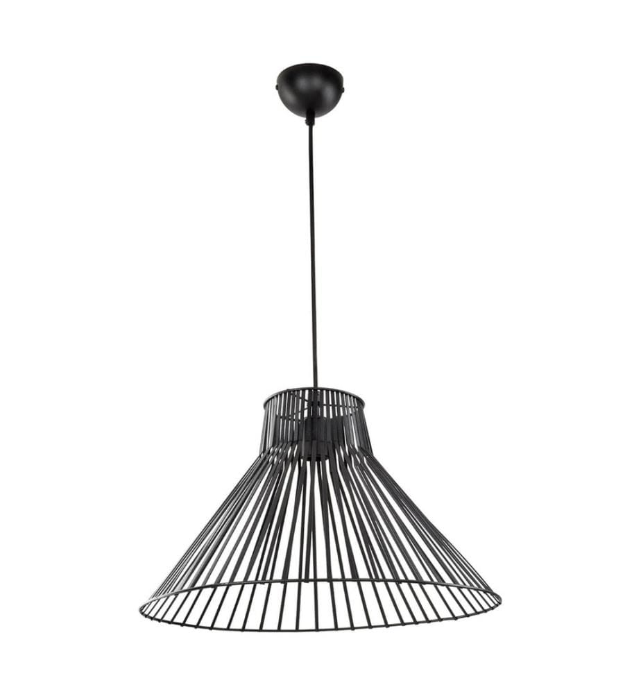 Hängeleuchte Bloxwich E27 Metall Schwarz