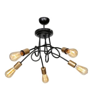 Lampada a soffitto Plafoniera Kingswinford 5xE27