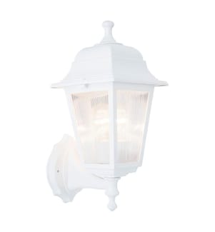 Luce da esterno Huddersfield E27 Bianco