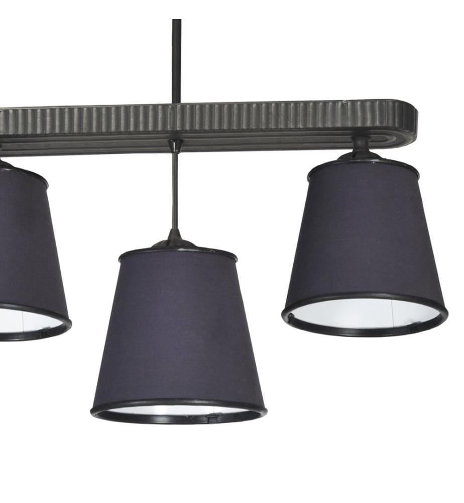 Suspension Ruislip 3-fla mm Anthracite
