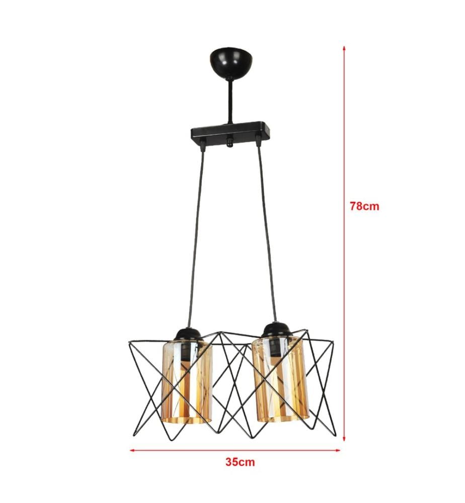 Suspension Morley 2-fla mm noir