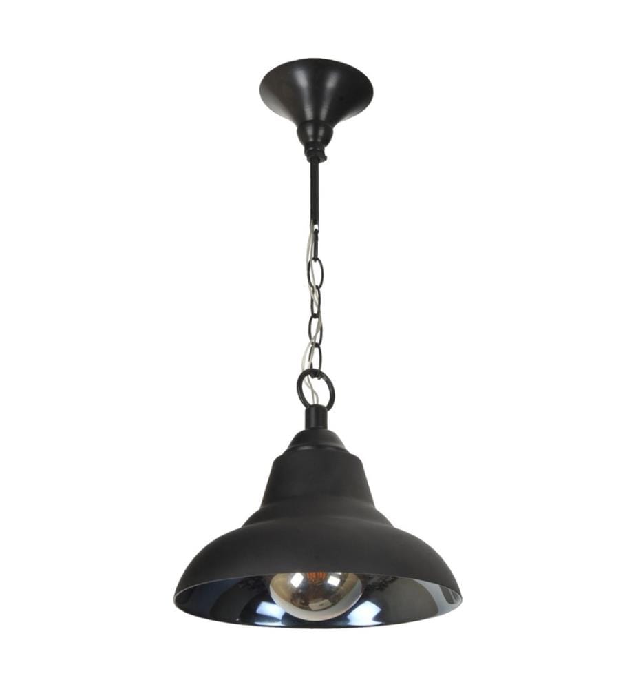 Suspension Settle 1xE27 noir