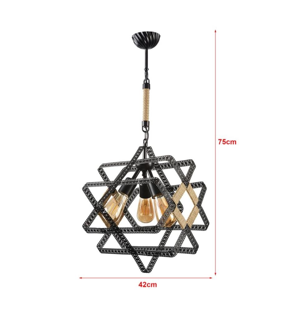 Lampe à suspendre Handforth noir
