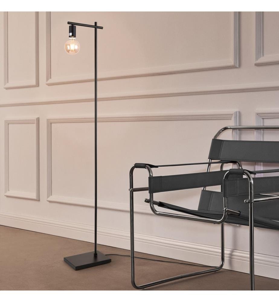 Stehleuchte Stehlampe Leixlip Metall Schwarz