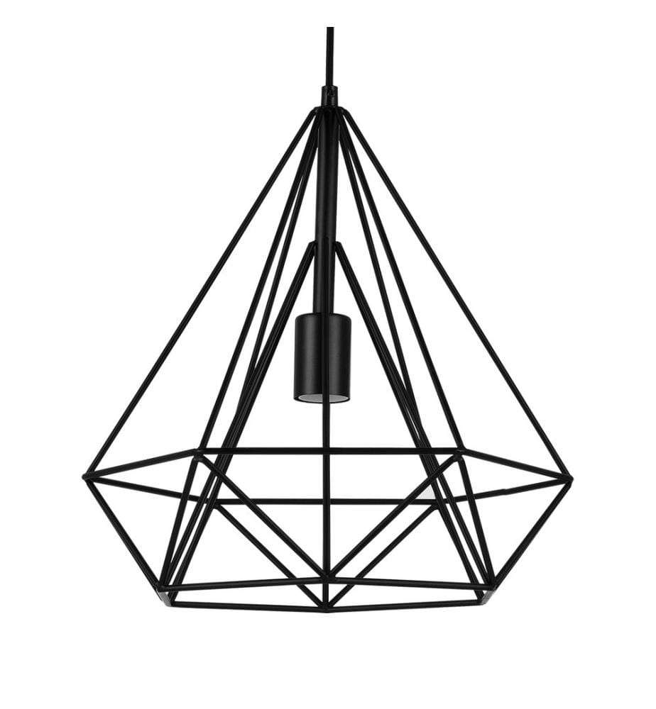 Hängeleuchte Diamond Industrial ø40 cm Schwarz