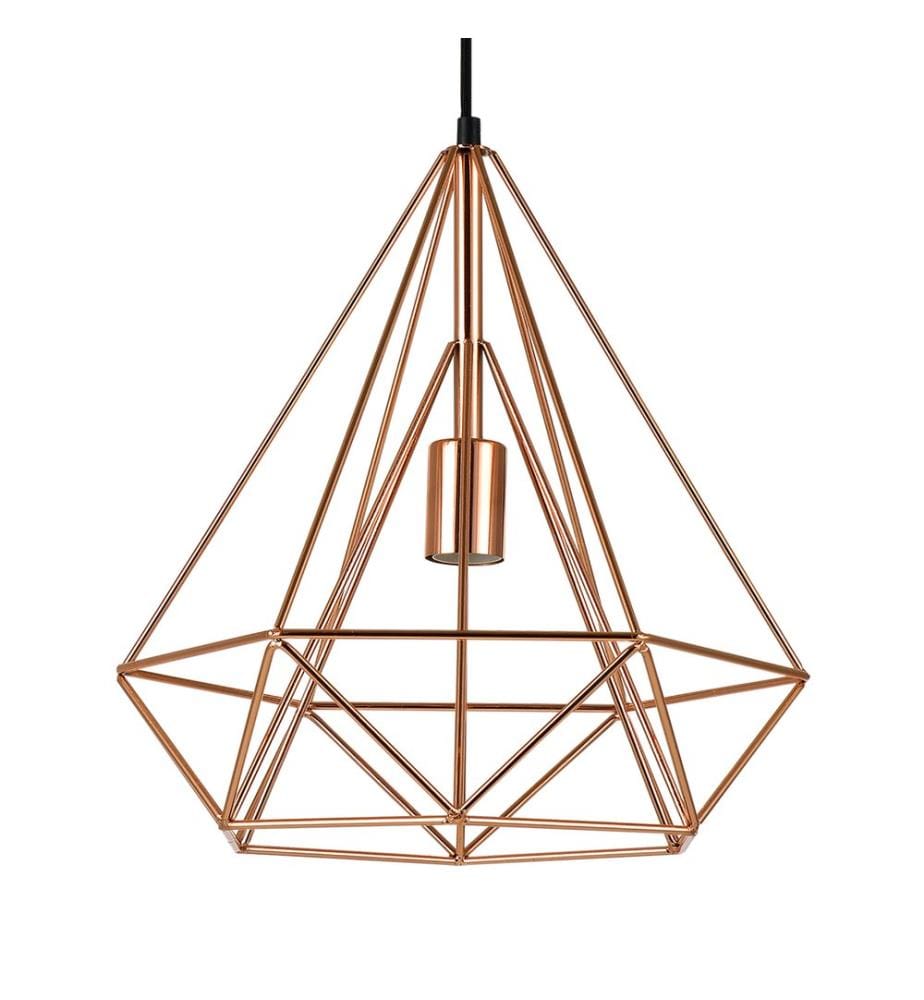 Hängeleuchte Diamond Industrial ø40 cm Kupfer