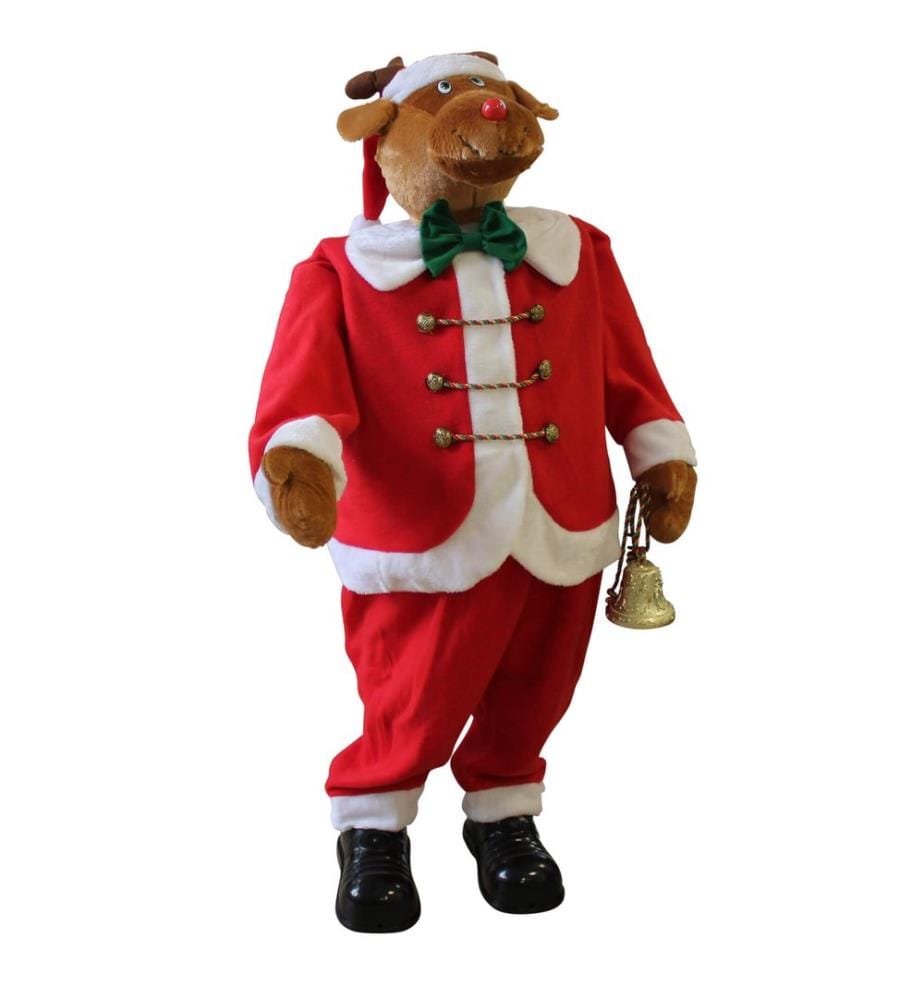 Père Noël Elan 120 cm Chantant et dansant