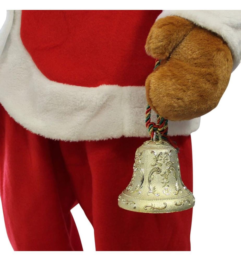 Père Noël Elan 120 cm Chantant et dansant