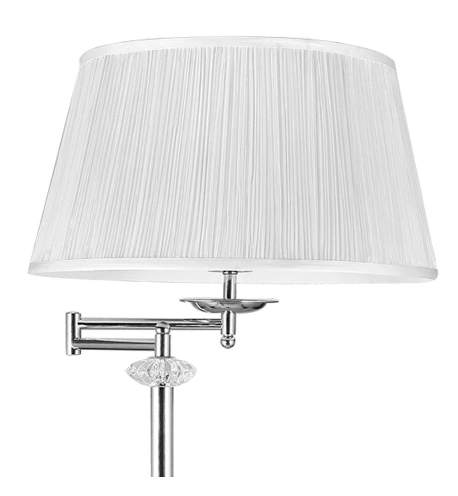 Lampadaire Aue Blanc 158 cm