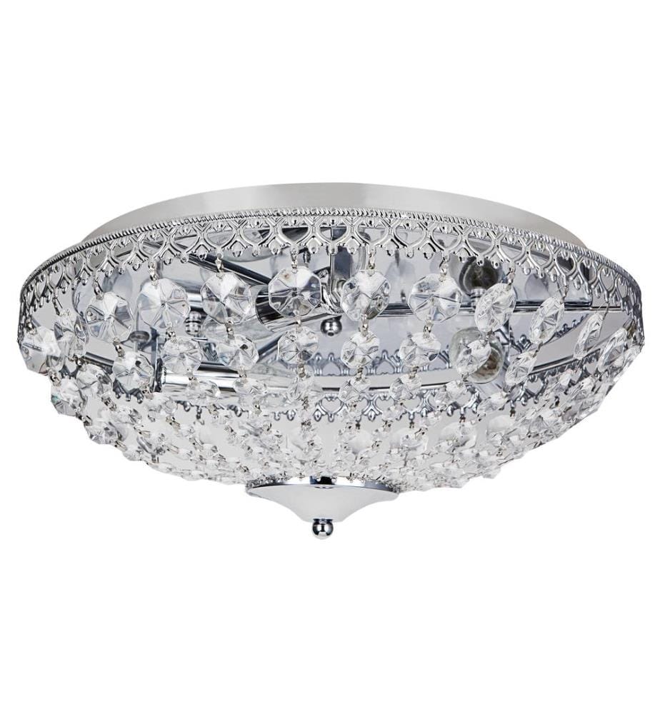 Lampe de plafond Plafonnier en cristal d'art Ø40 cm Lampe en cristal