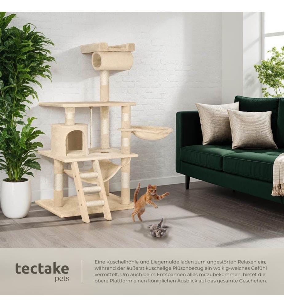 Albero tiragraffi Stokeley - beige