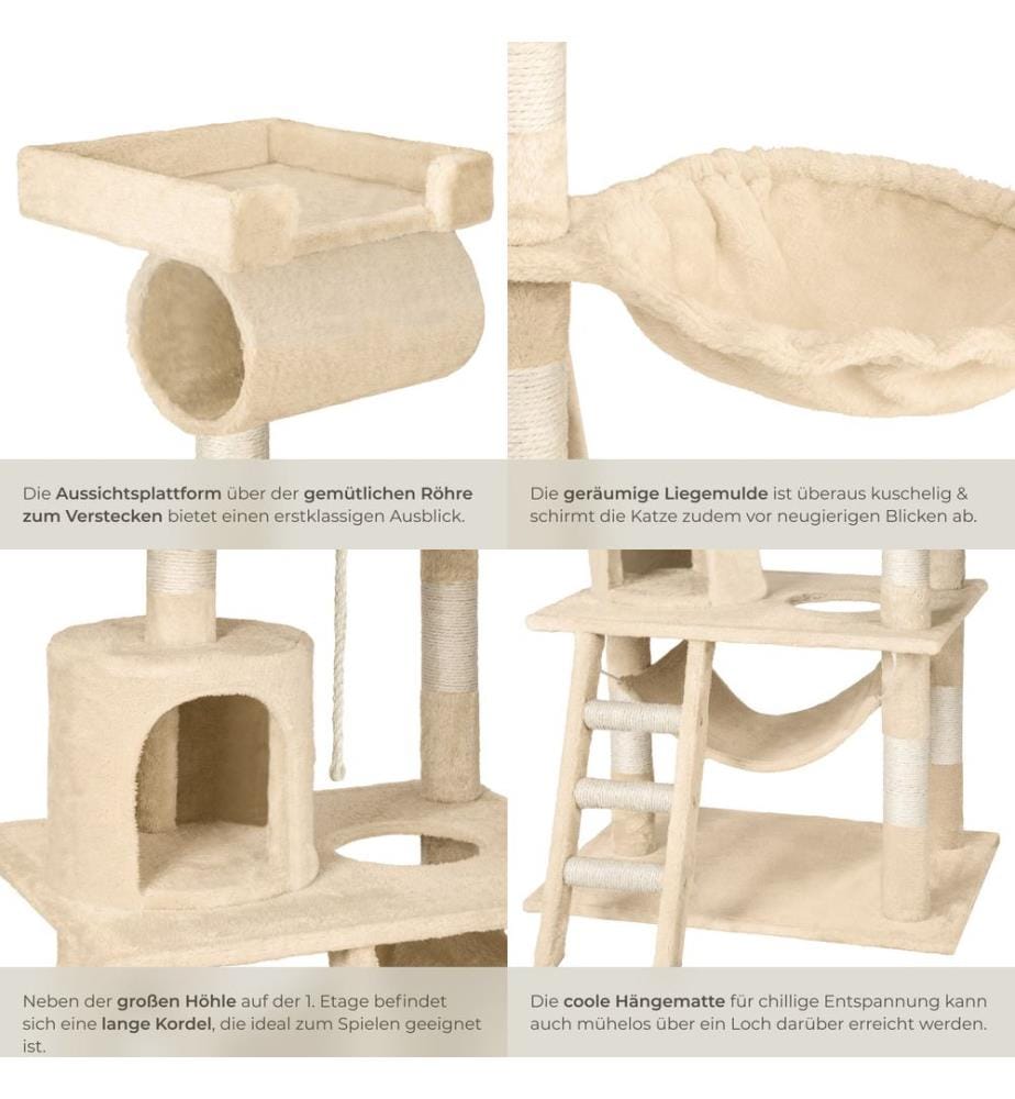 Albero tiragraffi Stokeley - beige