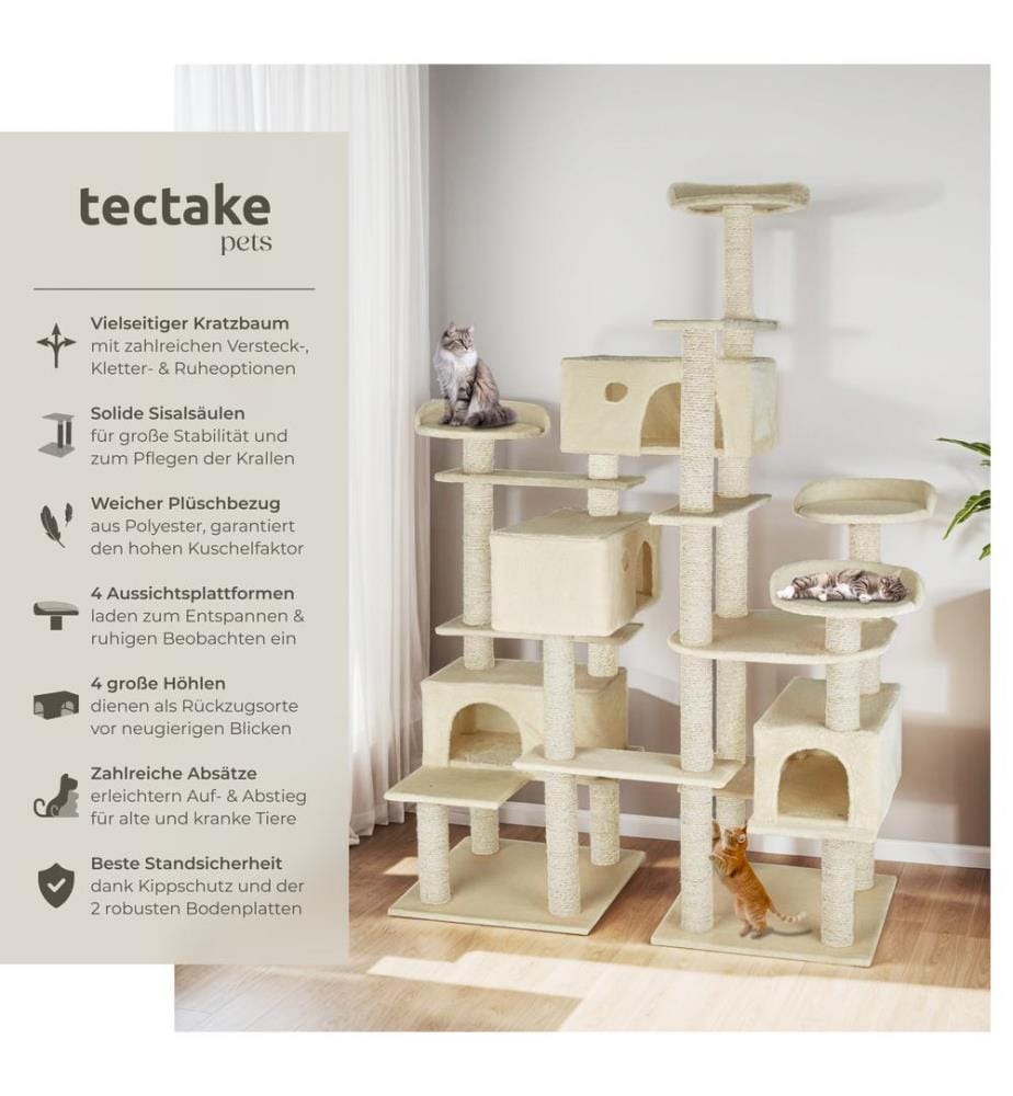 Albero tiragraffi Entissar - beige