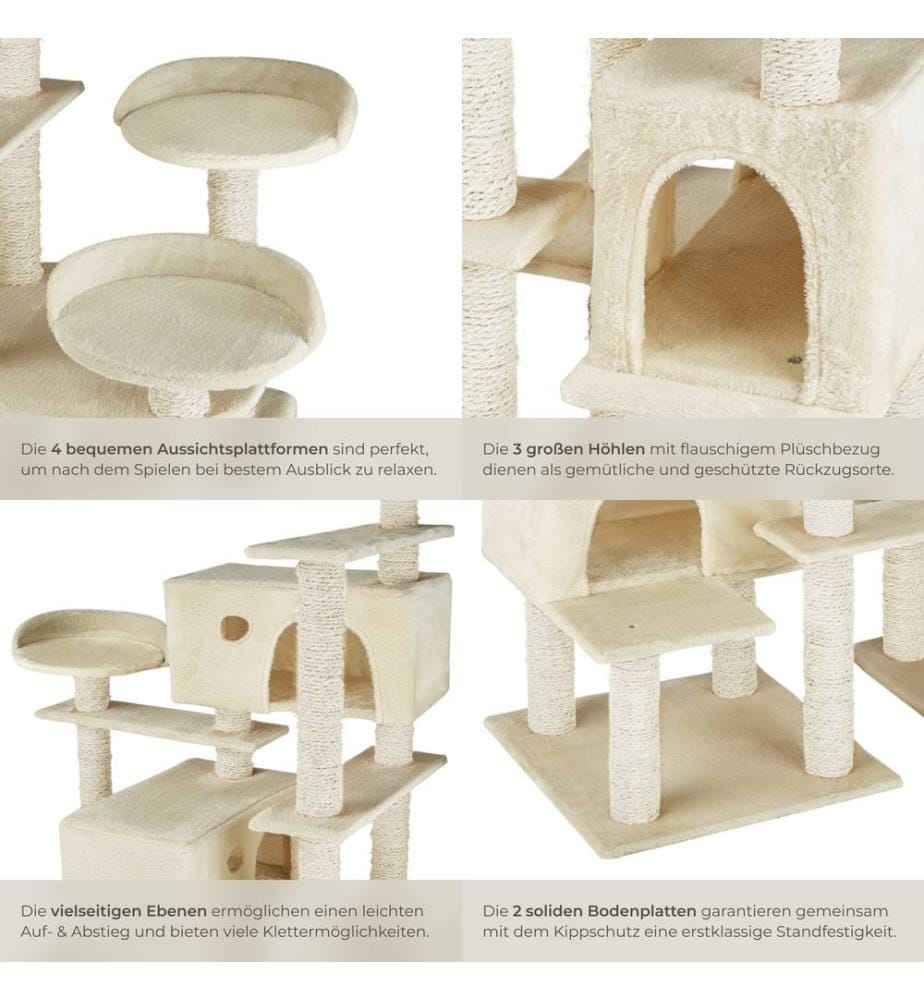 Albero tiragraffi Entissar - beige