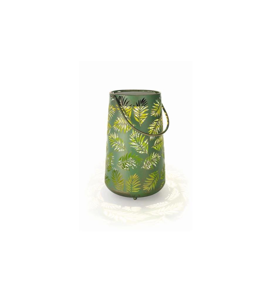 STT Laterne Solar Antic Bamboo, Ø 20 x 32.5 cm, Grün