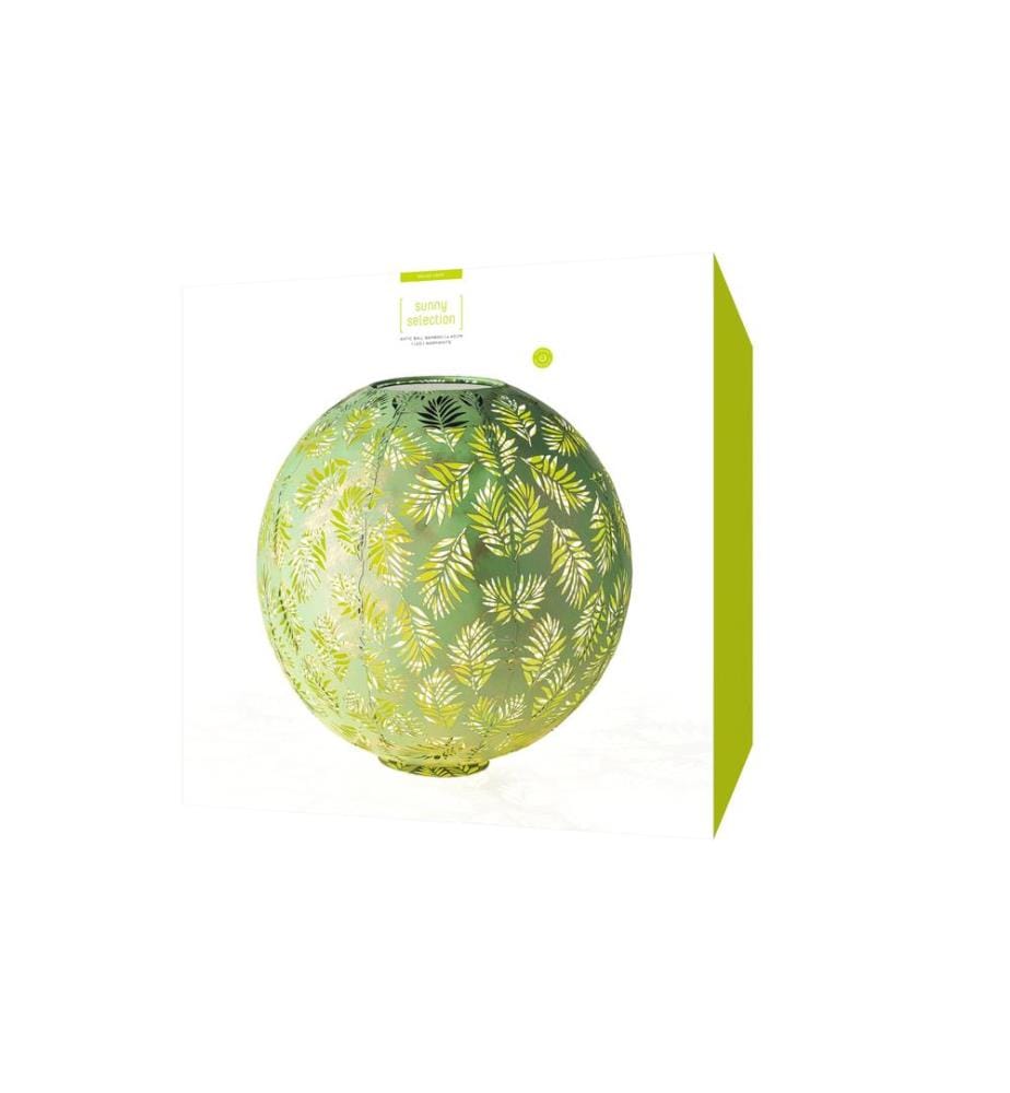 STT Lanterne Solar Antic Ball Bamboo, Ø 40 cm, Vert
