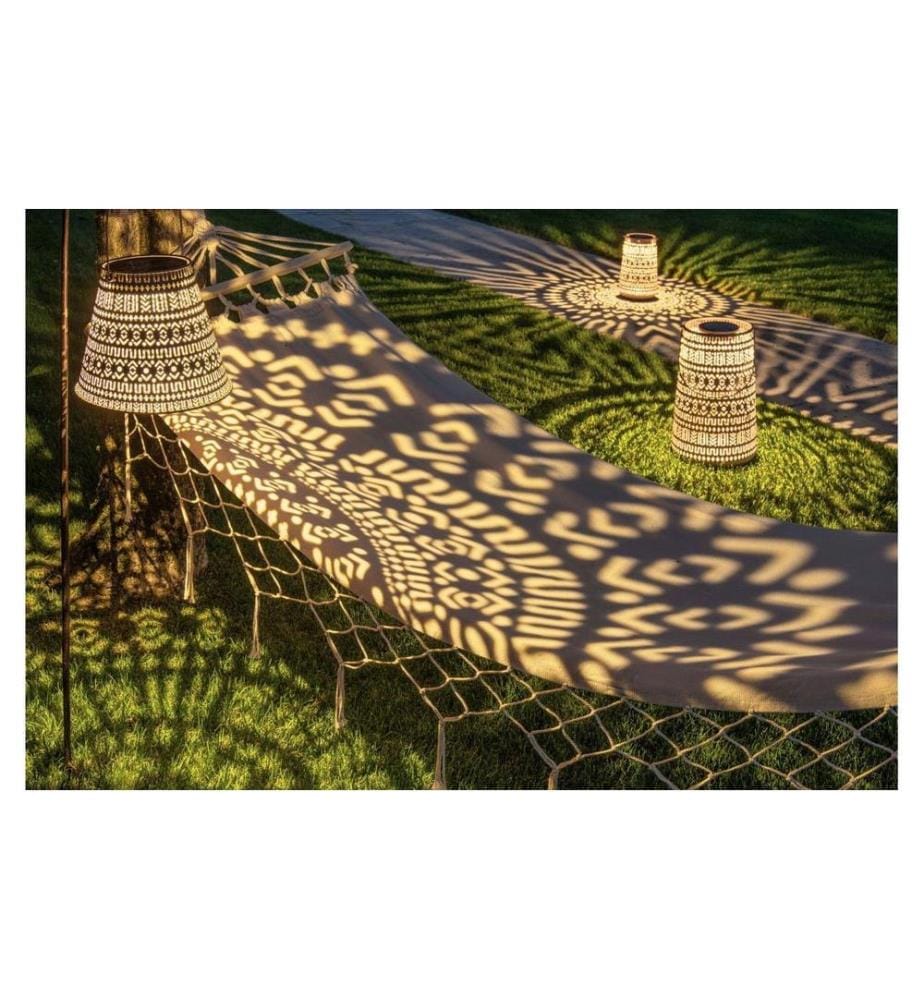 STT Lanterne Solar Antic Boho, Ø 20 x 32.5 cm, Brun