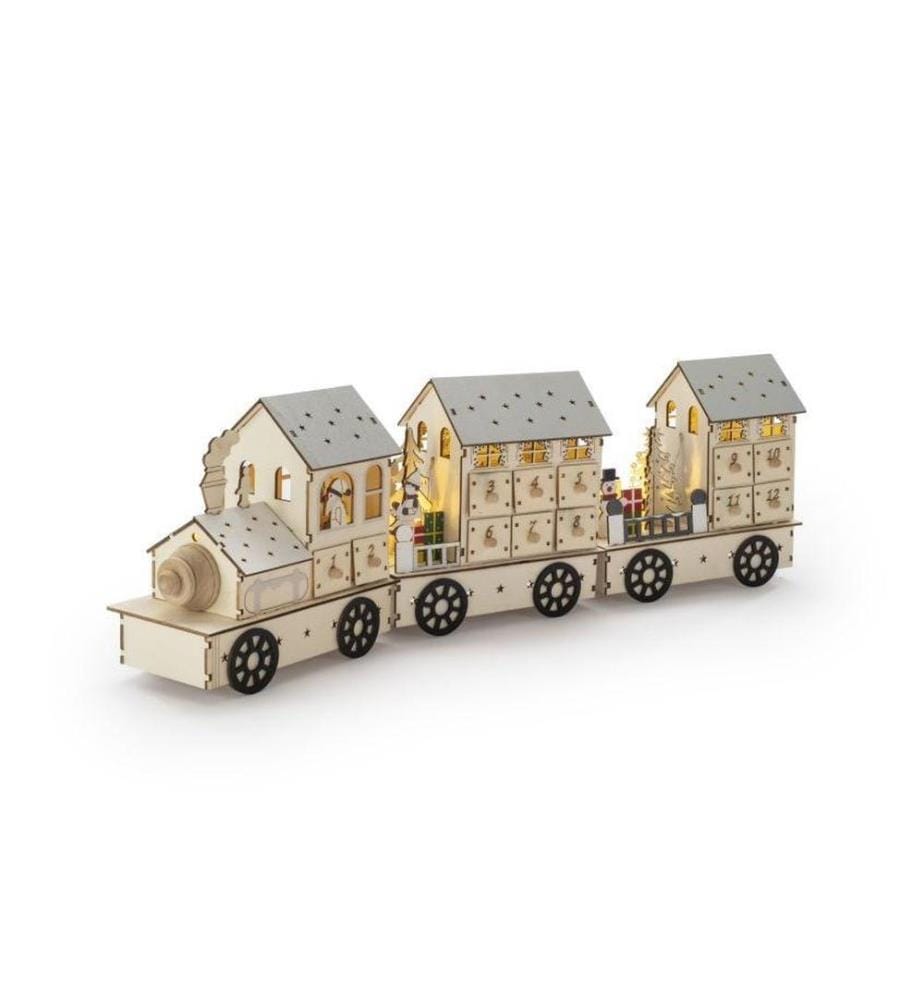 STT Adventskalender-Zahlen XMAS Train