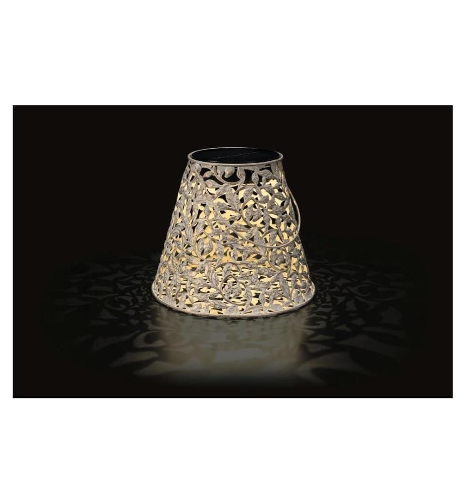 STT Lanterne Solar Antic Rosy, Ø 26 cm, Blanc