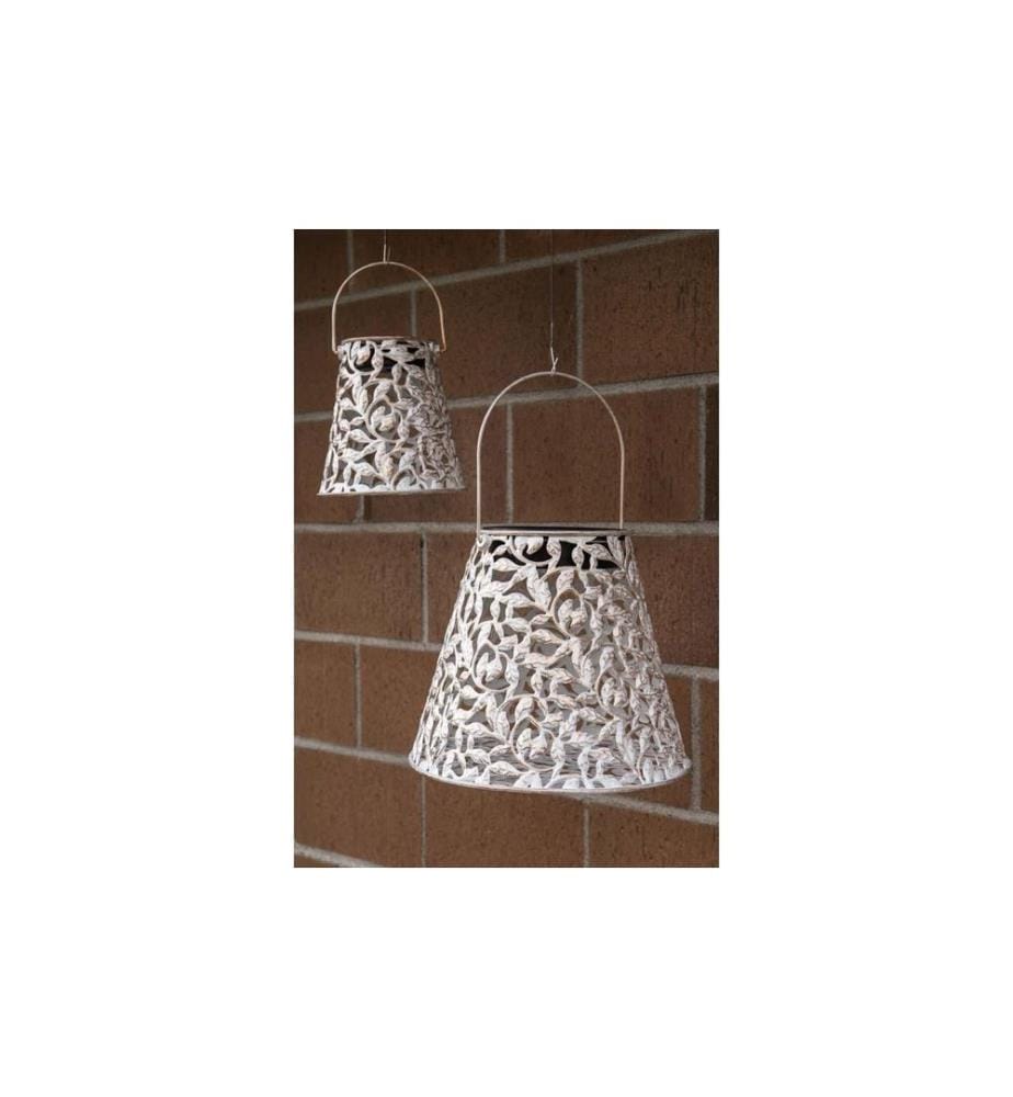 STT Lanterne Solar Antic Rosy, Ø 26 cm, Blanc