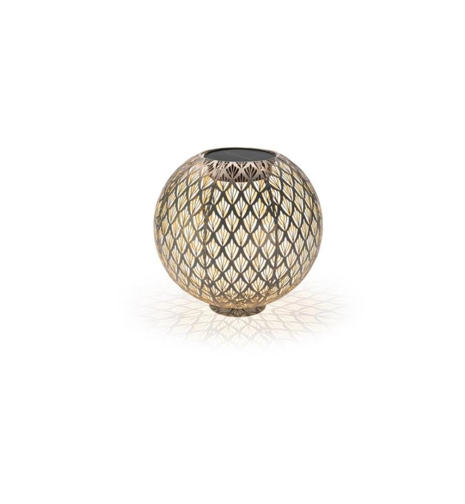 STT Windlicht Solar Antic Ball Emilia, Ø 30 cm, Marineblau