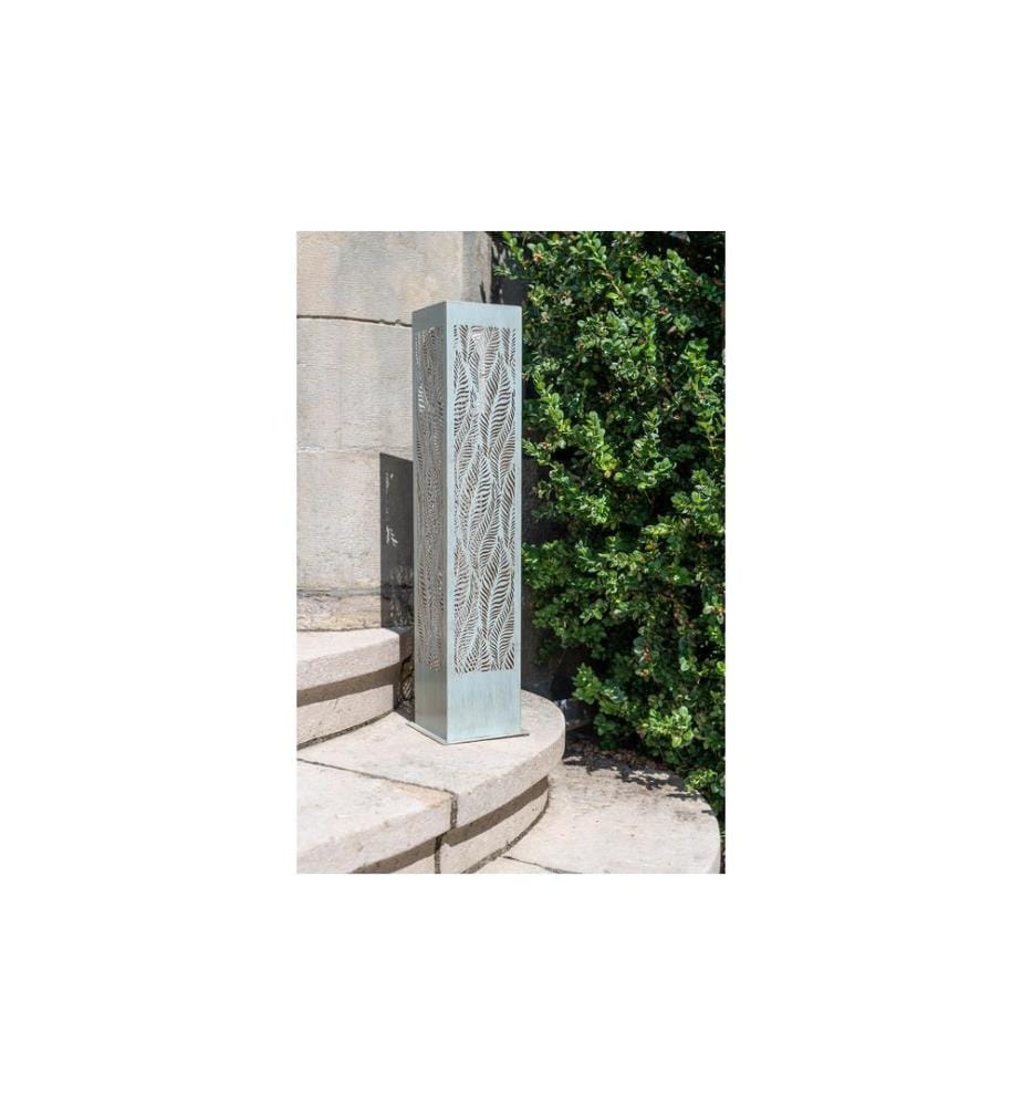 STT Windlicht Solar Antic Pillar Lara, 78 cm, Mint