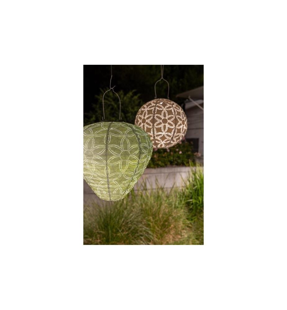 STT Lampion Solar, Rund, Ø 30 cm, Sand