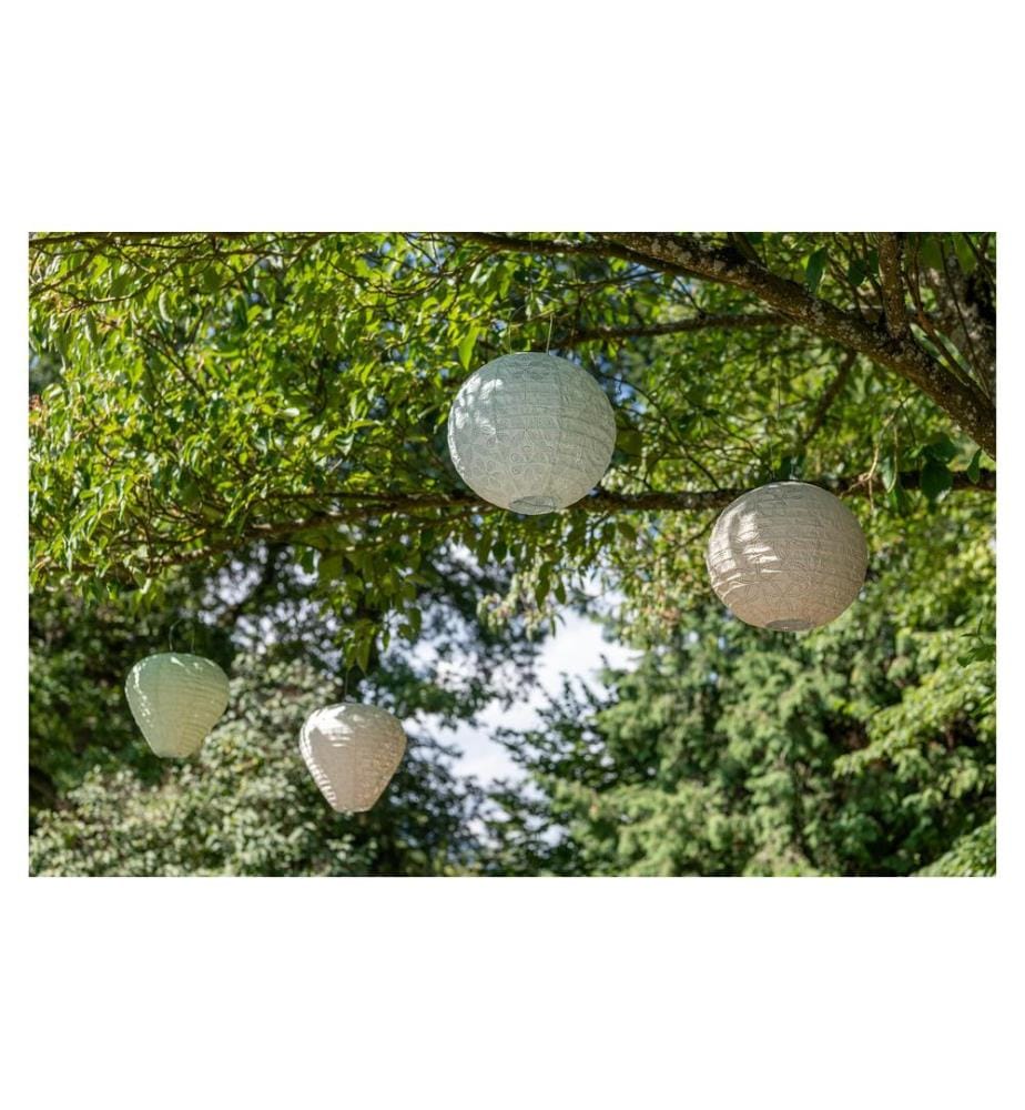 STT Lampion Solar, Rund, Ø 30 cm, Sand