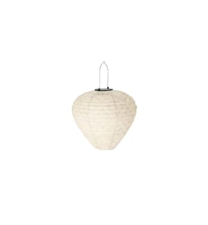 STT Lampion Solar, Drop, Ø 30 cm, blanc